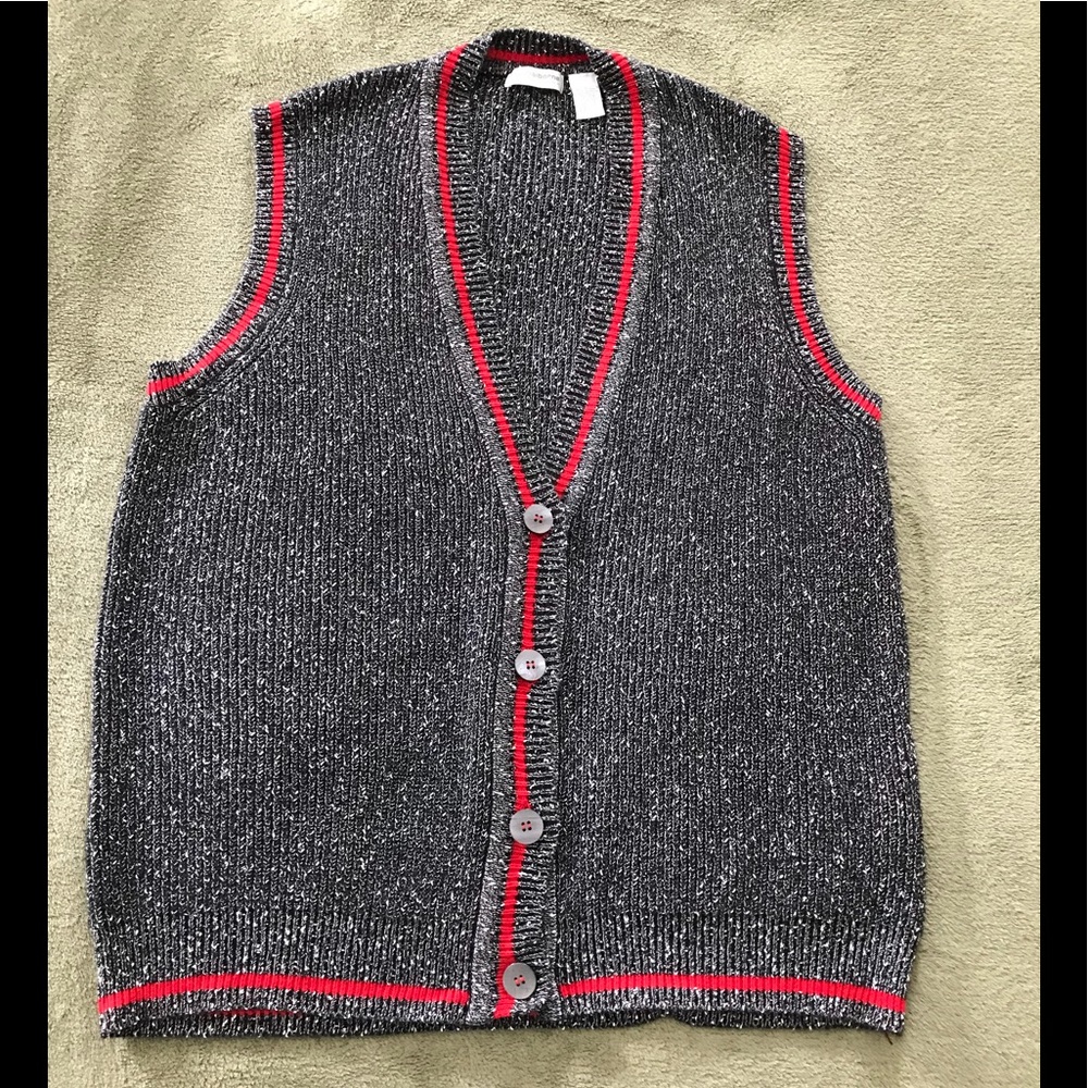 Liz Claiborne Collection Ladies Vest Sweater XL/1X